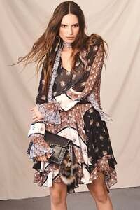 Rebecca Minkoff Ruffled Floral Mini Dress